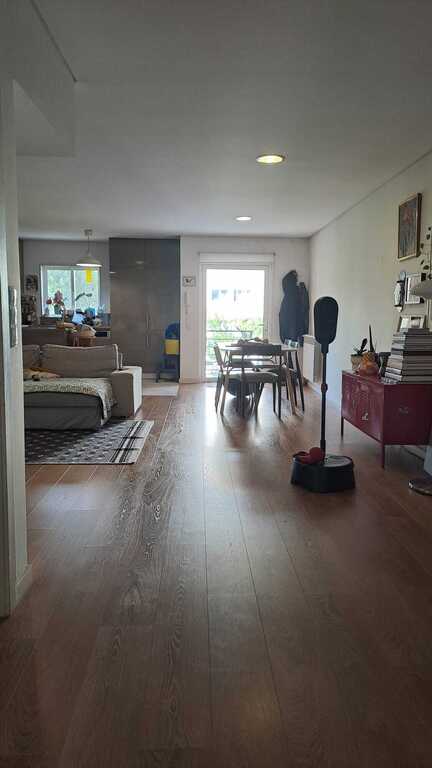 Living room and kitchen