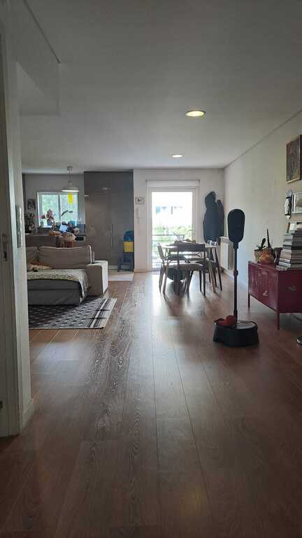 Living room and kitchen