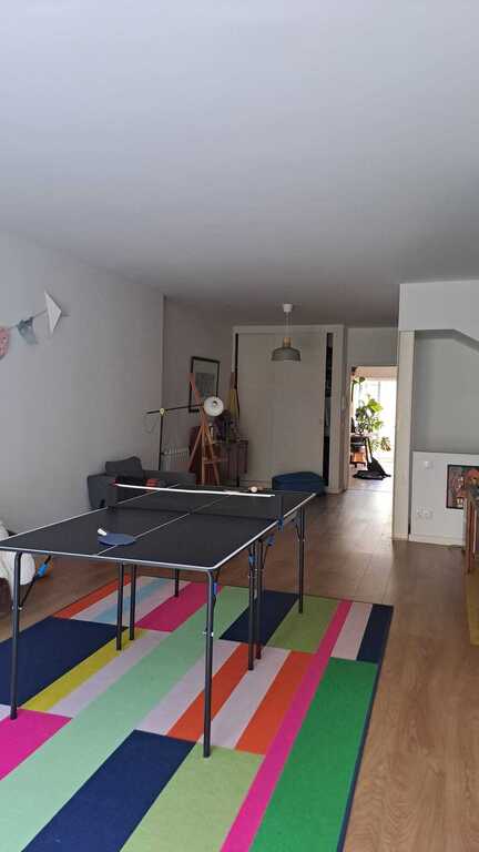 Ground level connected to garden