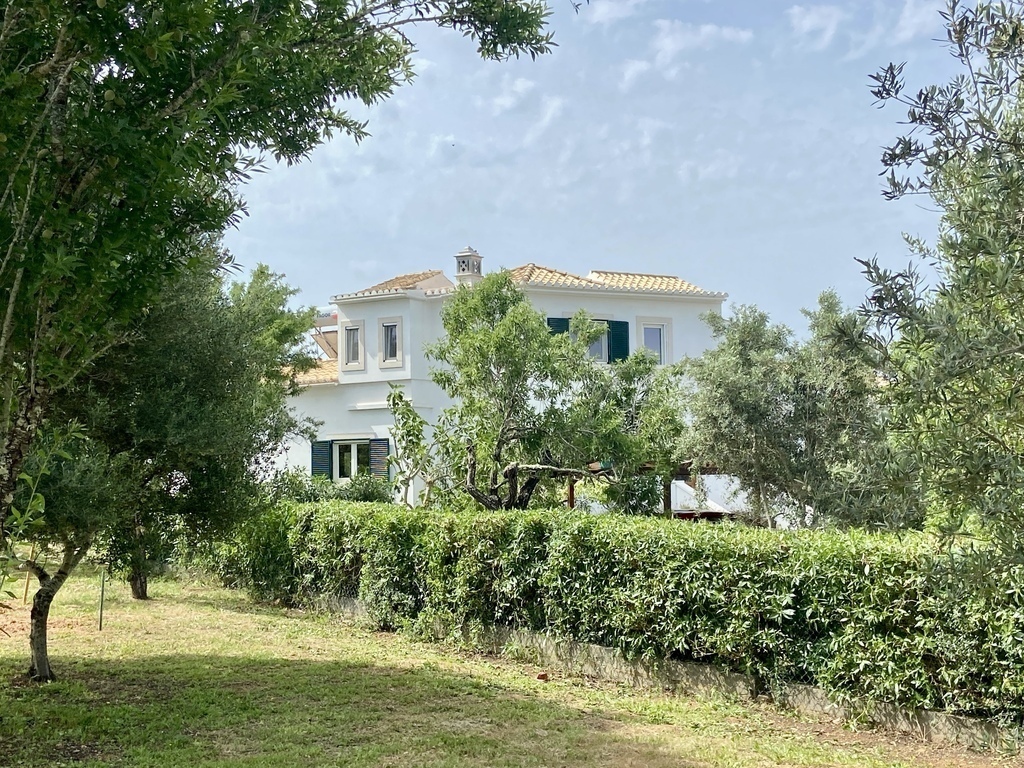 Our home, taken from the orchard