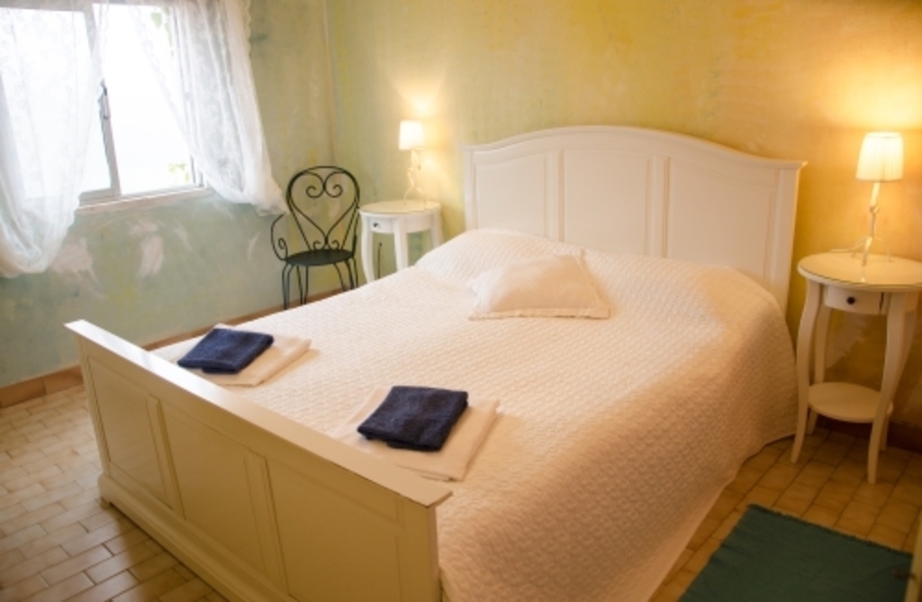 Schlafzimmer auf er ersten Etage, /Bedroom on the first floor