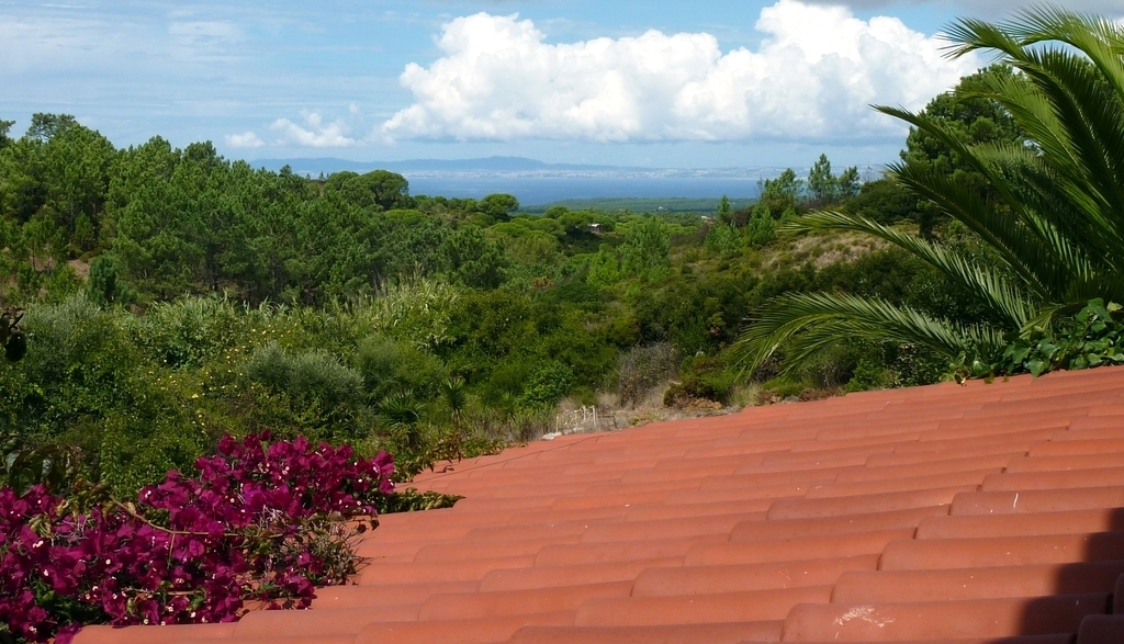 Blick zum Sintra-Gebirge / nView to the Sintra- mountain range