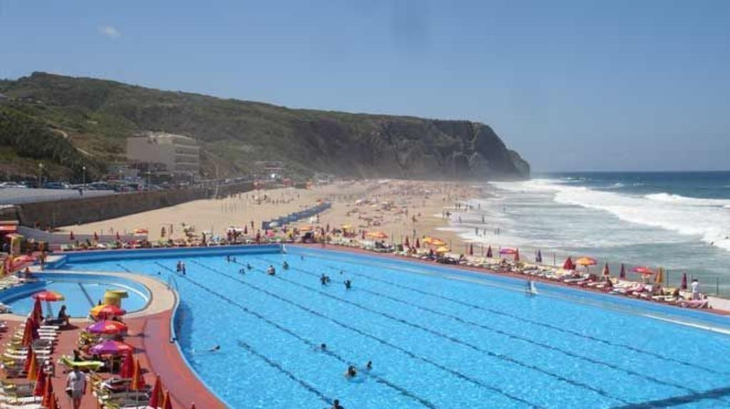 Sintra - Beach and seawater pool "Praia Grande" (12 km, 20 min by bus or car)