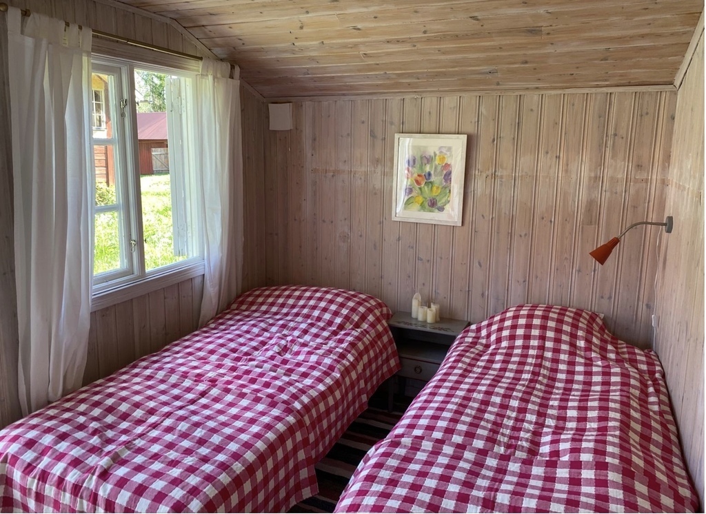 inside of "Mom's House"/guest room