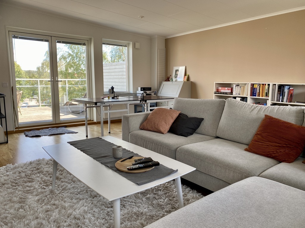 Third floor and entrance to the roof top terrace.