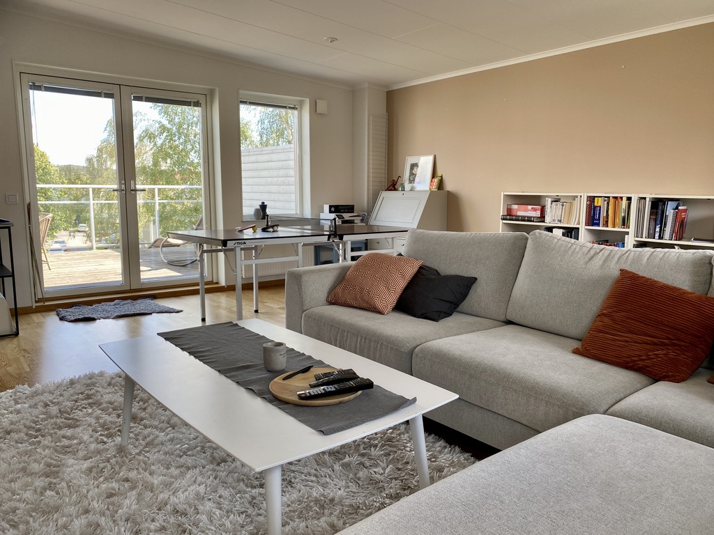 Third floor and entrance to the roof top terrace.