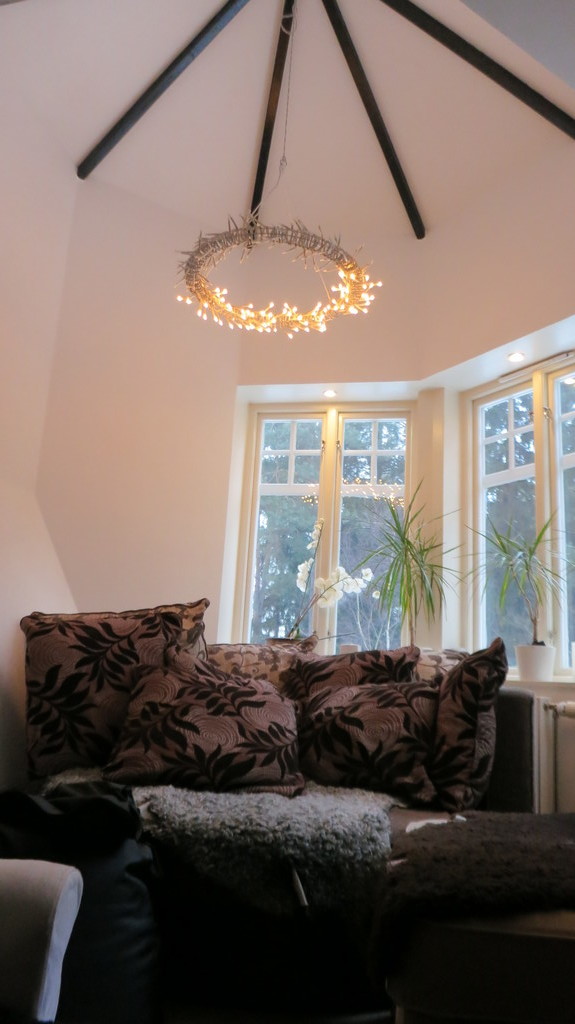 Tower with TV corner