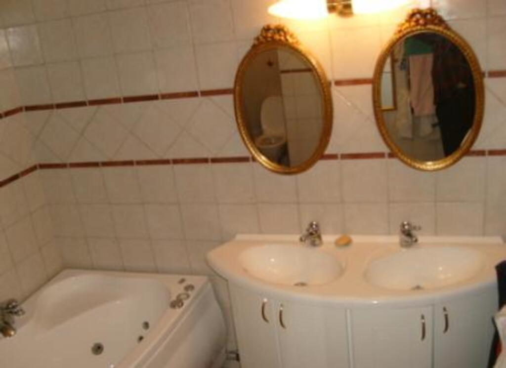 One of the bathrooms