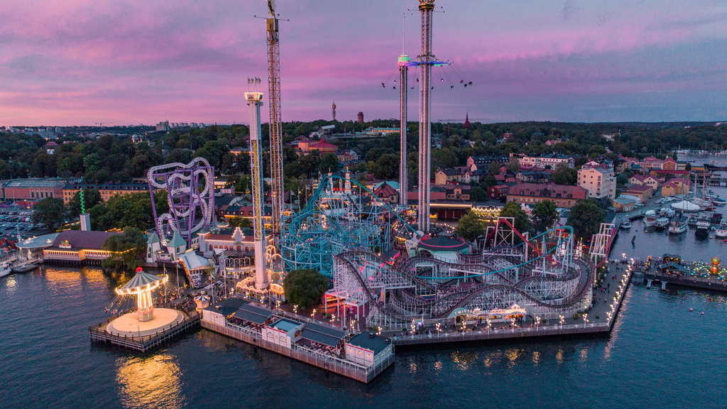 Gröna Lund- Djurgården Stockholm