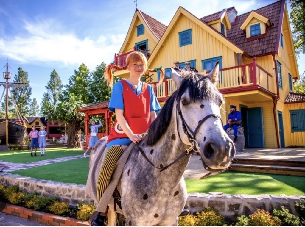 Pippi Longstocking “Astrid Lindgrens world” 3 hours from Halmstad