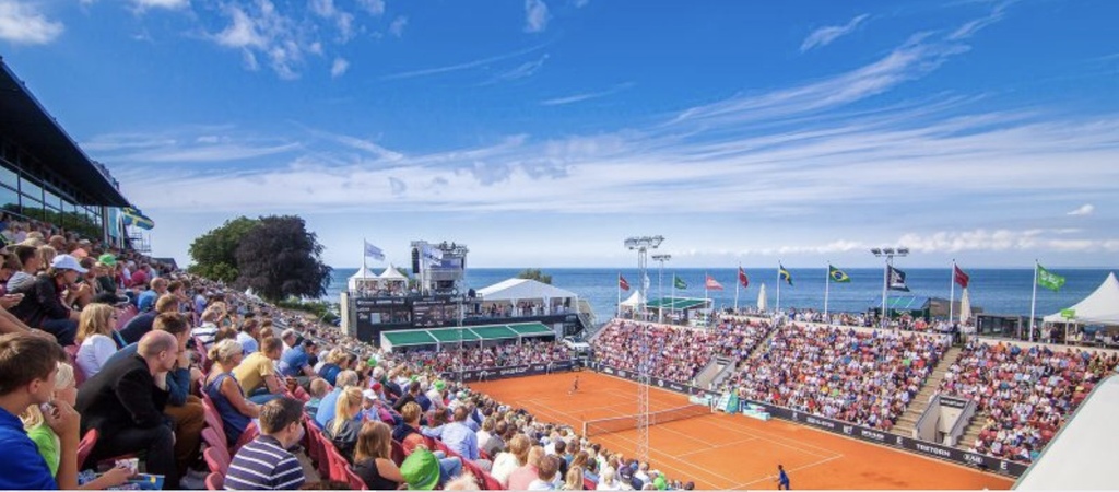 Båstad Open tennis tour, by the sea. 30 min bye the car. 