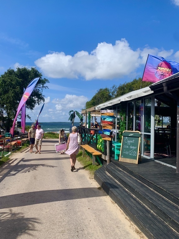 Road to one of our nice beaches