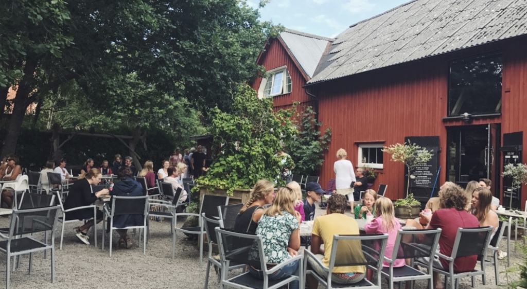 old café in Halmstad, 10 min walk from us, Galgberget. 