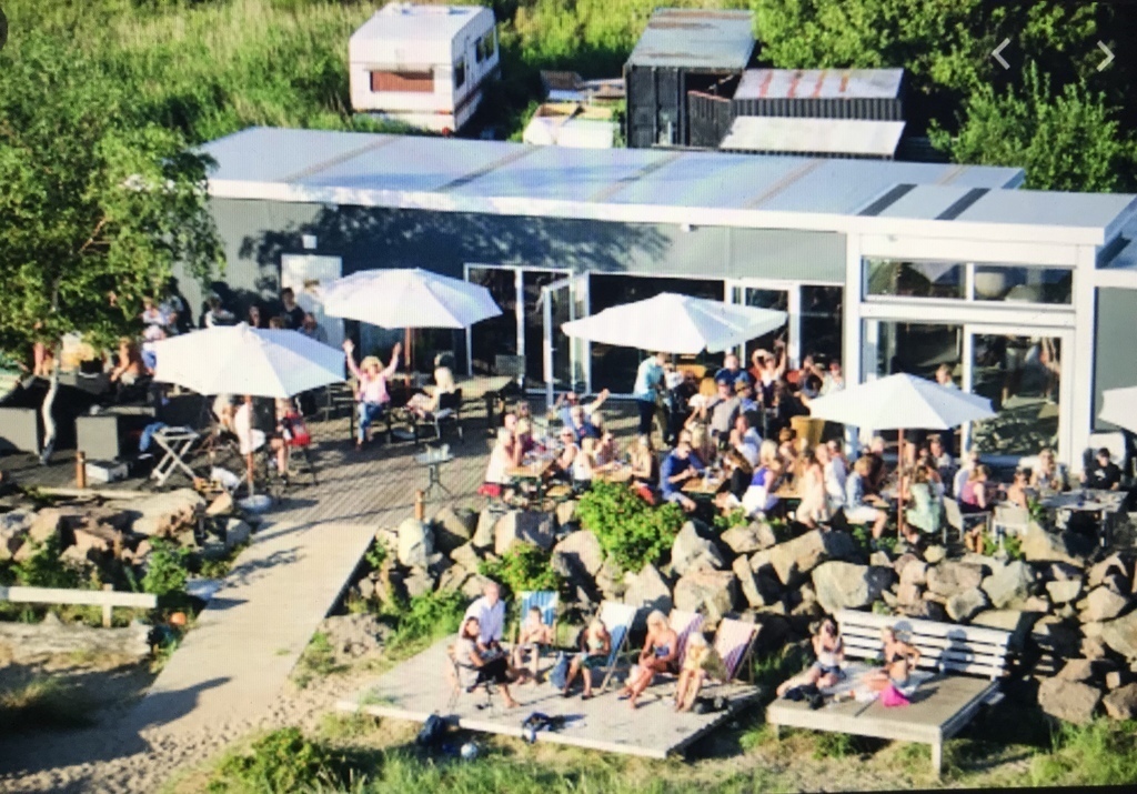 Our local cafe by the sea, 10min walk from us.