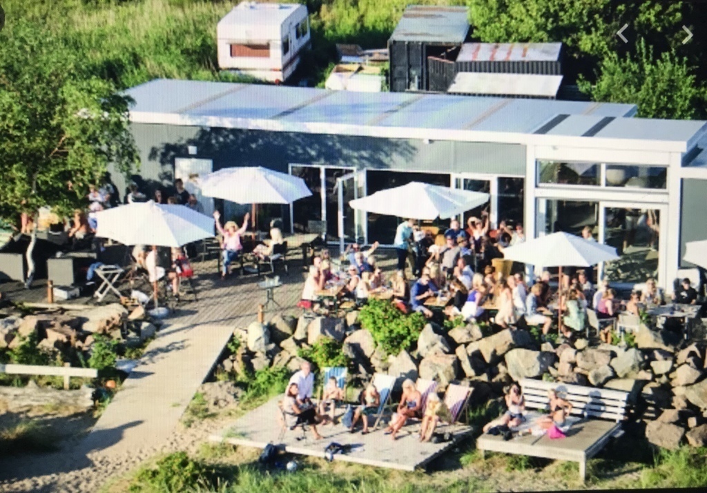 Our local cafe by the sea, 10min walk from us.