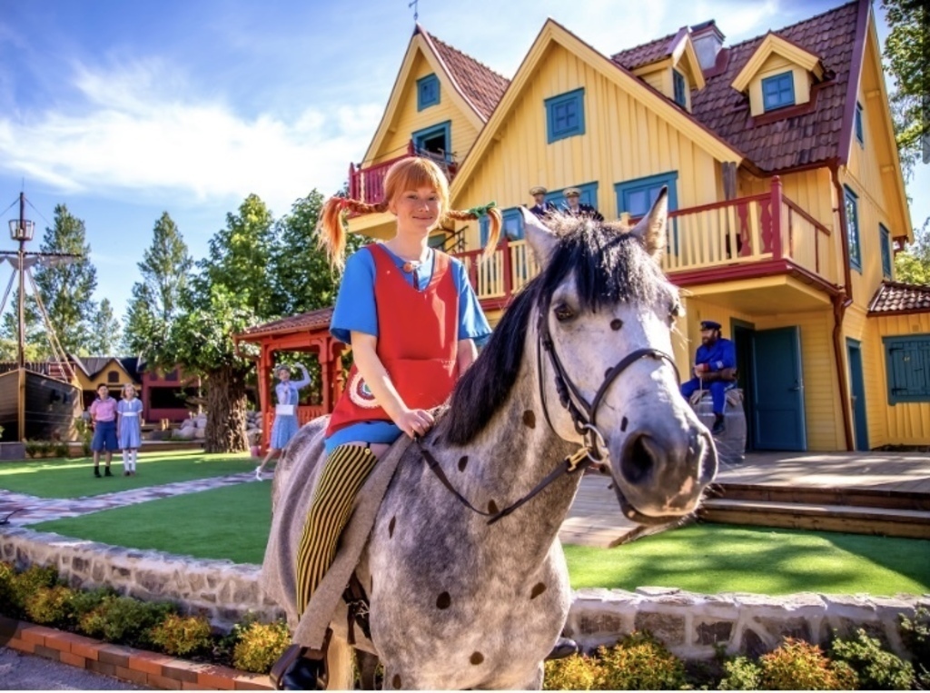 Pippi Longstocking “Astrid Lindgrens world” 3 hours from Halmstad