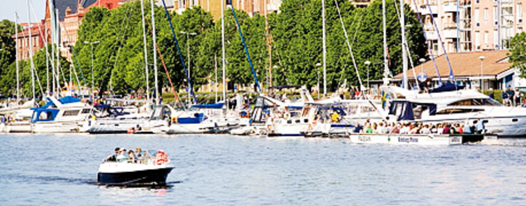 Nice marina 10 minutes walk from us