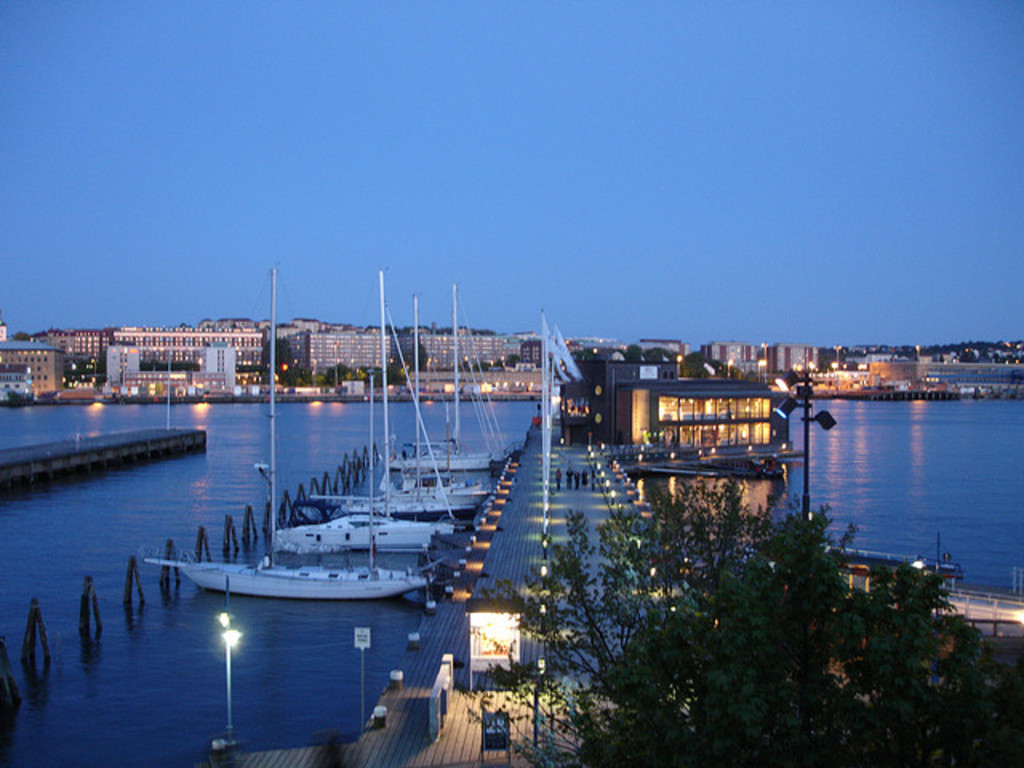 Eriksberg Old harbour area 