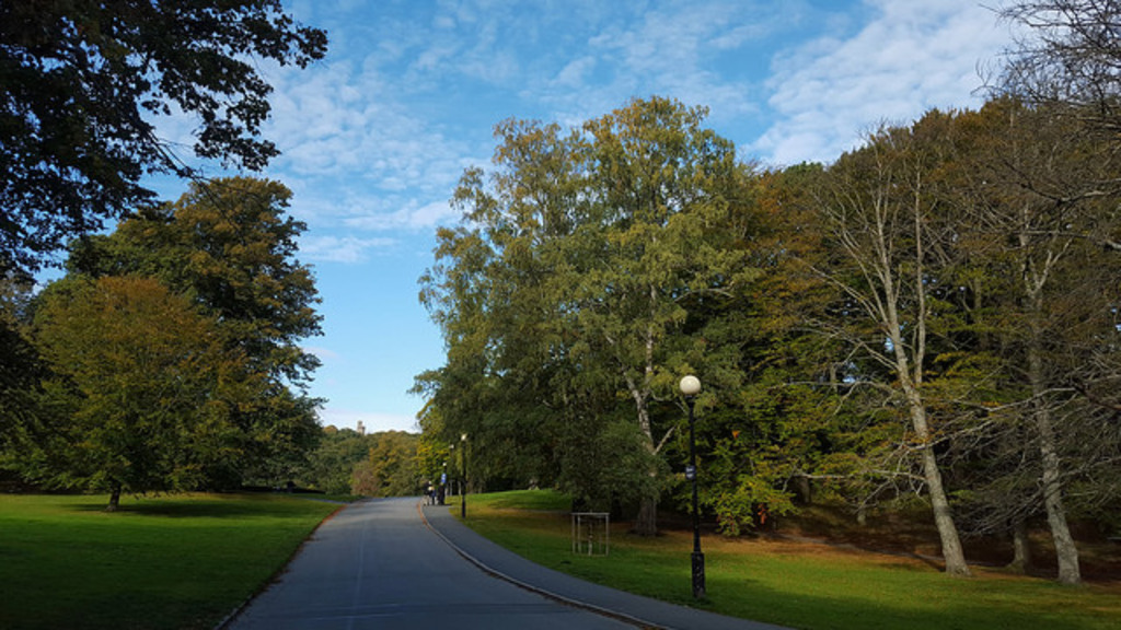 Slottsskogen Open zoo and park