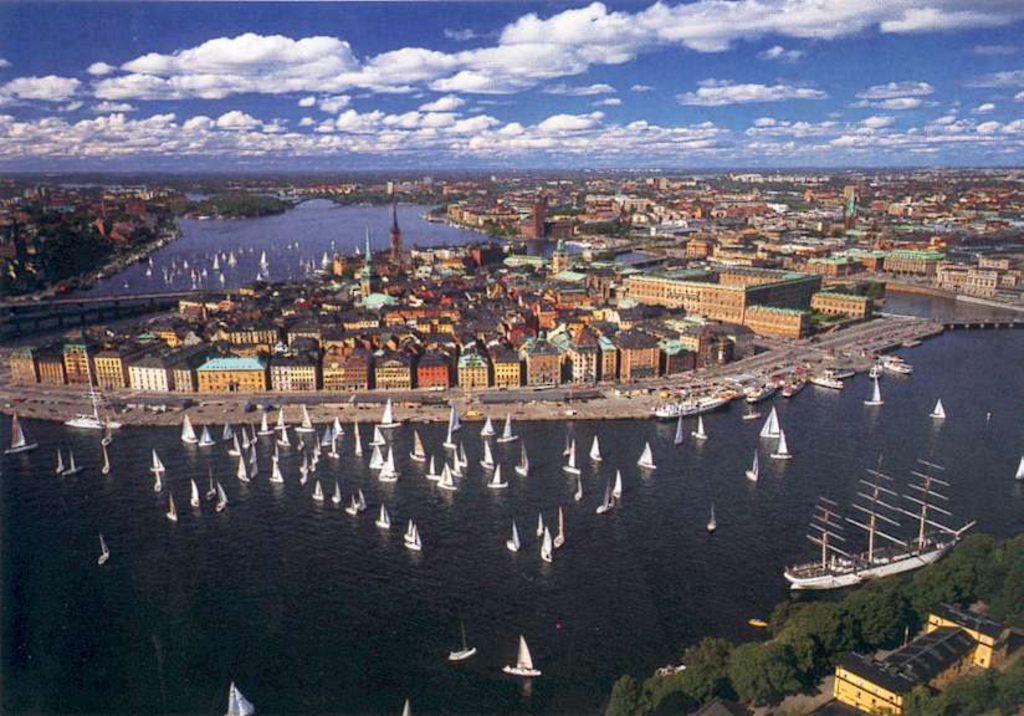 Stockholm City in summer