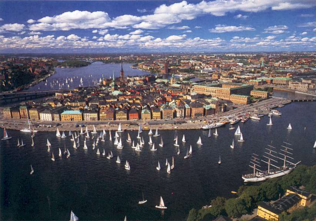 Stockholm City in summer