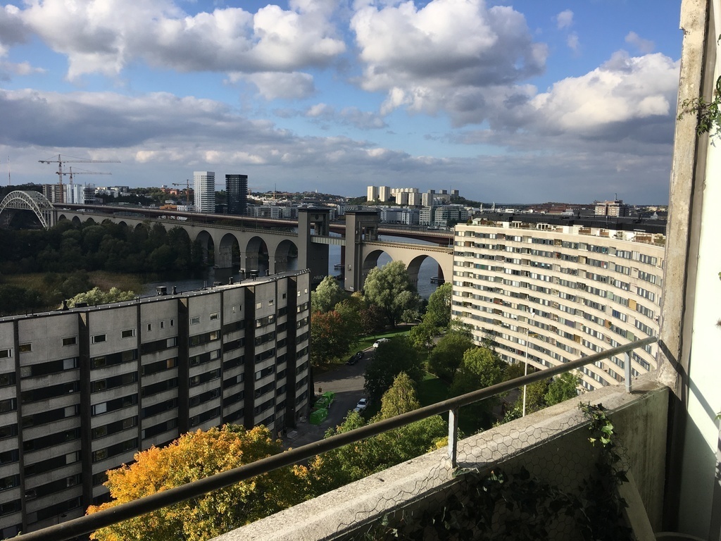 View from the balcony