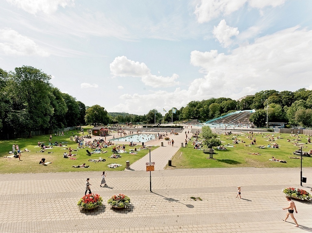 Public swimming pool, Eriksdalsbadet