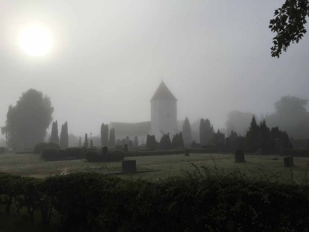The church in Torna Hällestad dating from the 12th century. (200 m)