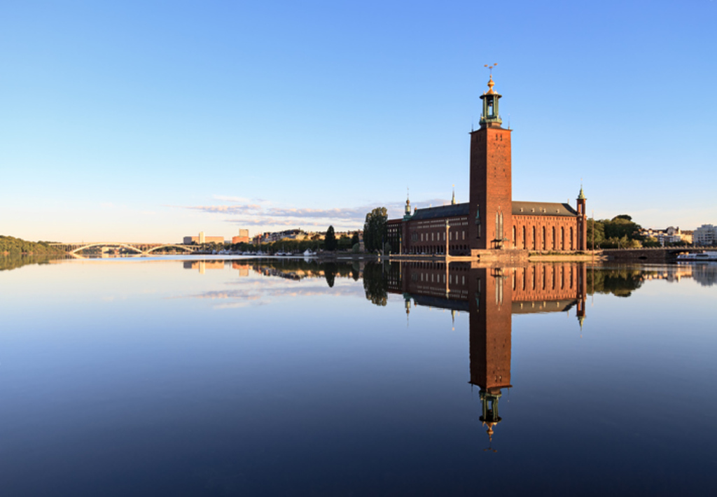 The City Hall (Stadshuset), the place for the Nobel Prize banquet, district Kungsholmen