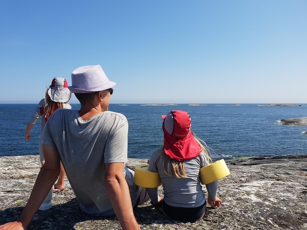 The island of Huvudskär (the archipelago), furthest out (40 min by boat)