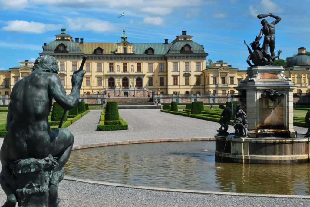 Drottningholm Palace, the summer residence of the royal family