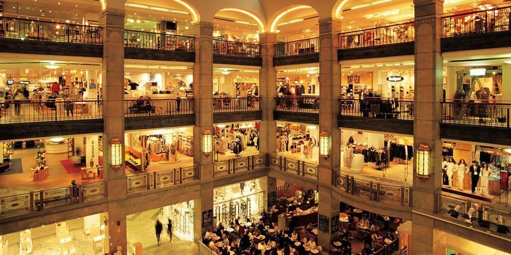 ...and shopping! (NK department store)