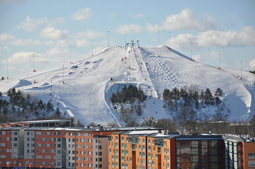 Crazy as it may sound, you can ski in Stockholm. At Hammarbybacken and...