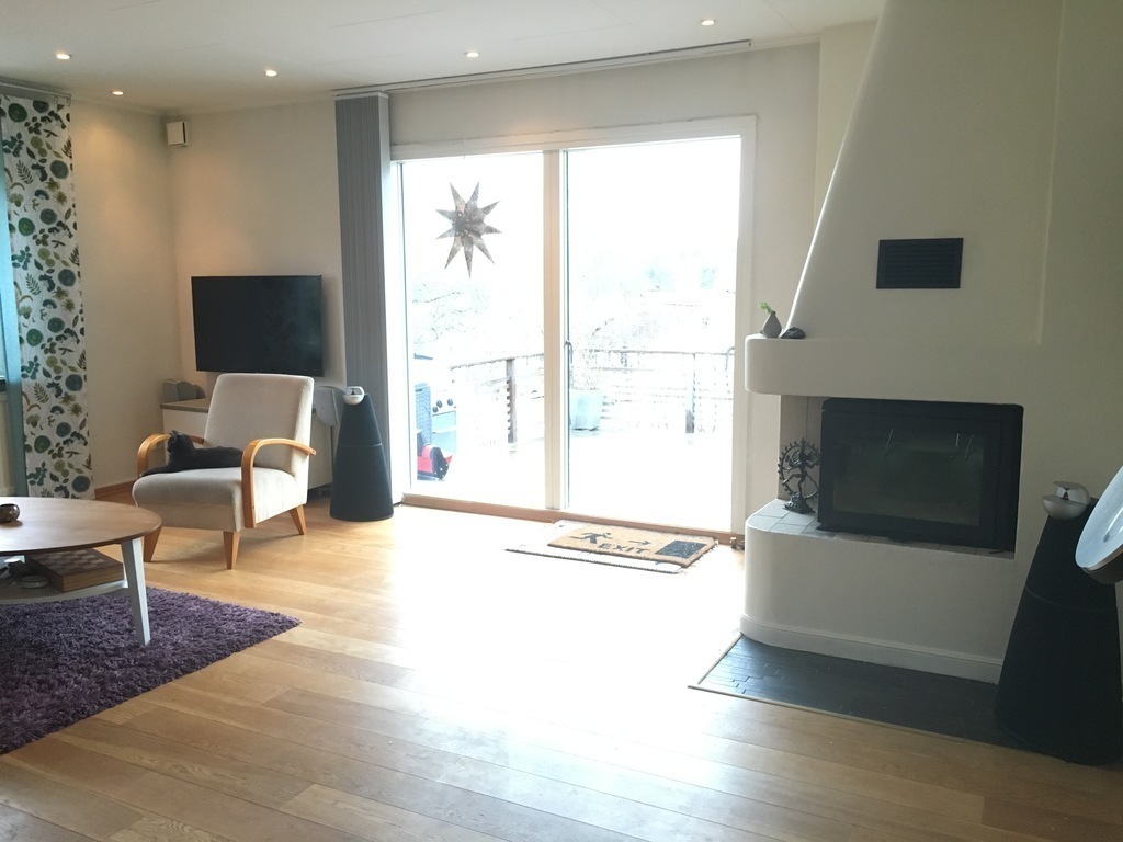 Livingroom, entrance to terrace