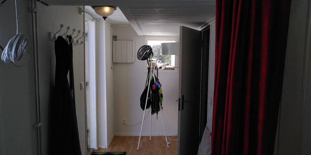 Entrance in the guesthouse