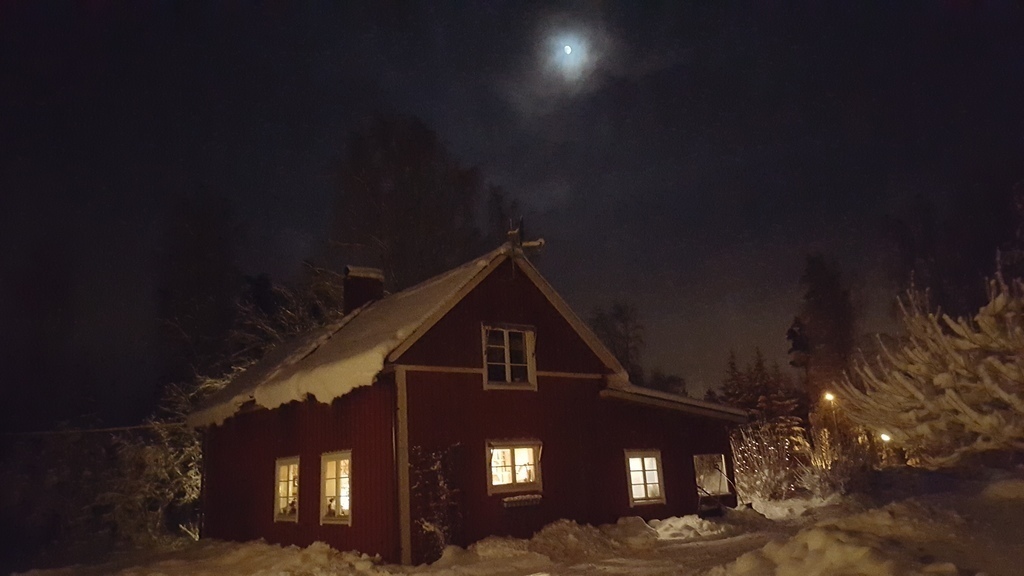 The winter is cold and often with a lot of snow