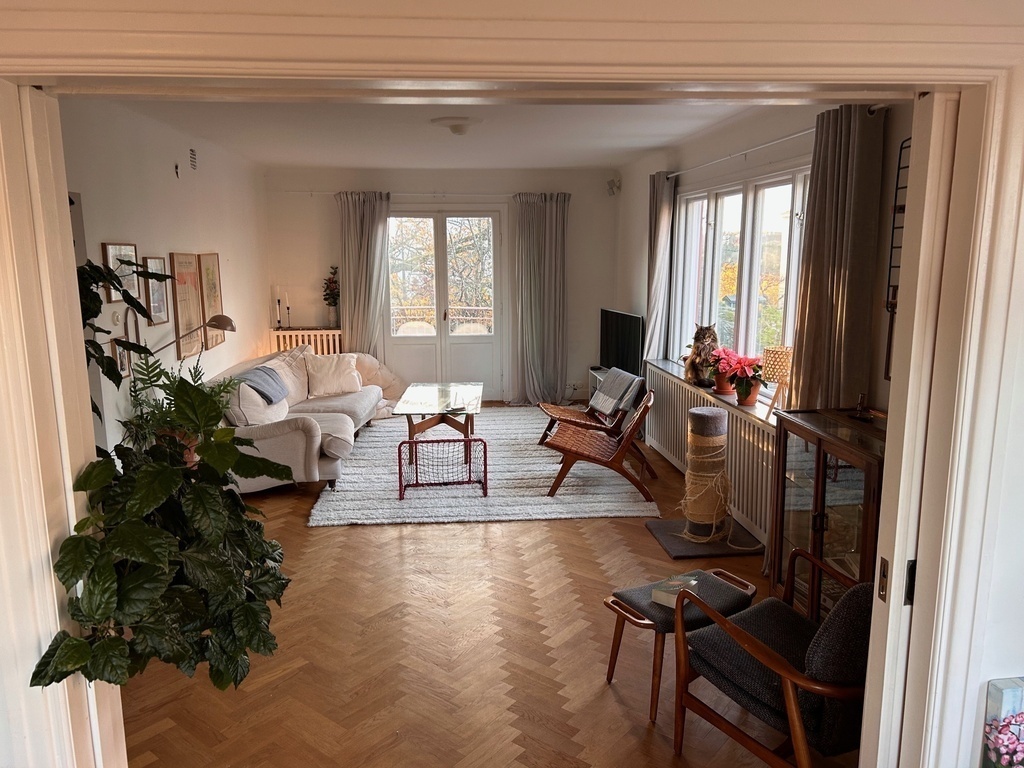 From dining room towards living room