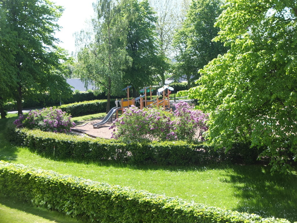 Playground outside our window