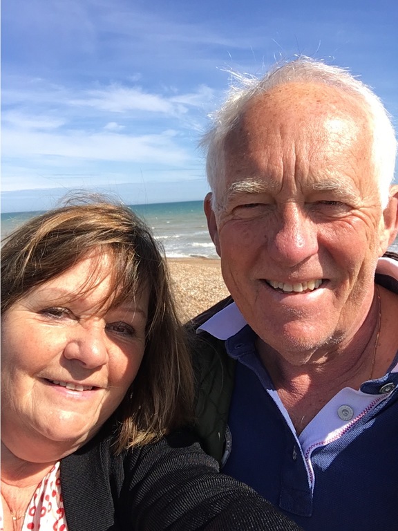 Seija and Hasse in Brighton, UK