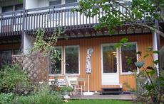 The house from the garden side