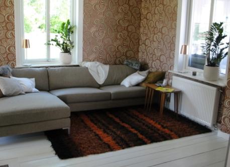 Living room, house in sweden