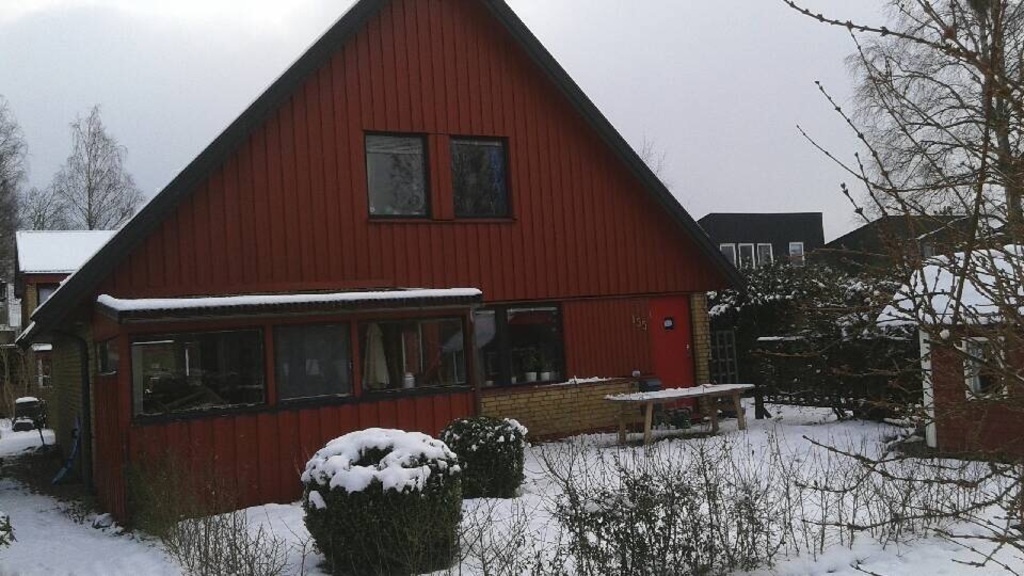 Our house in January