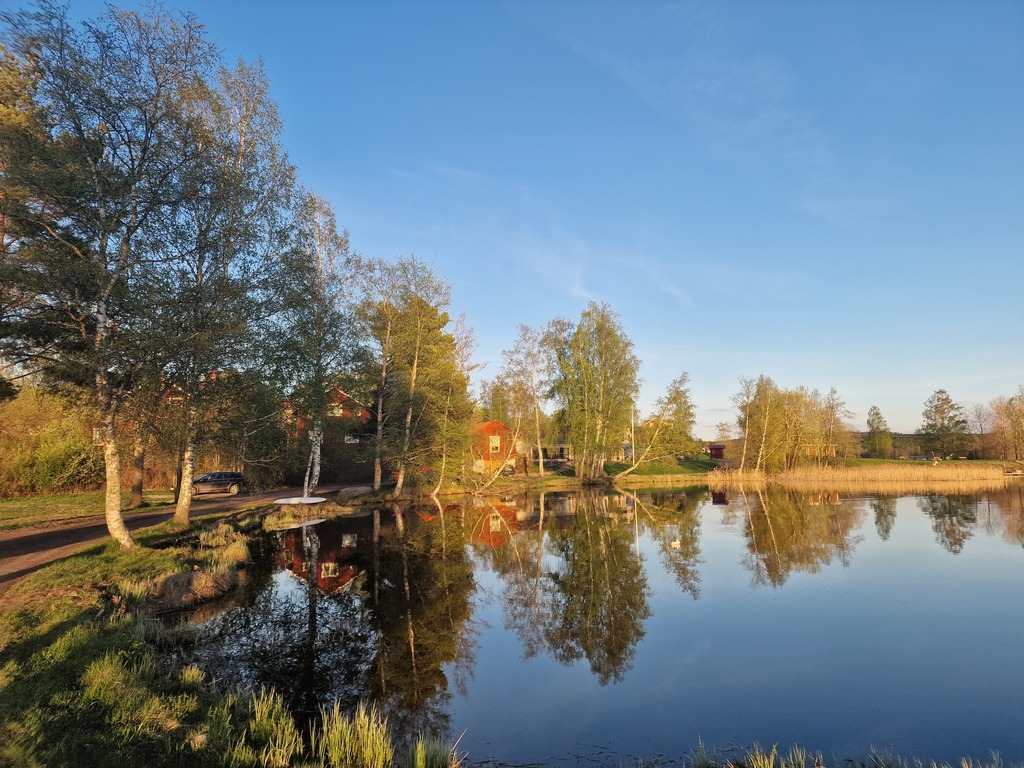 You can easily walk by a lake there are trails everywhere