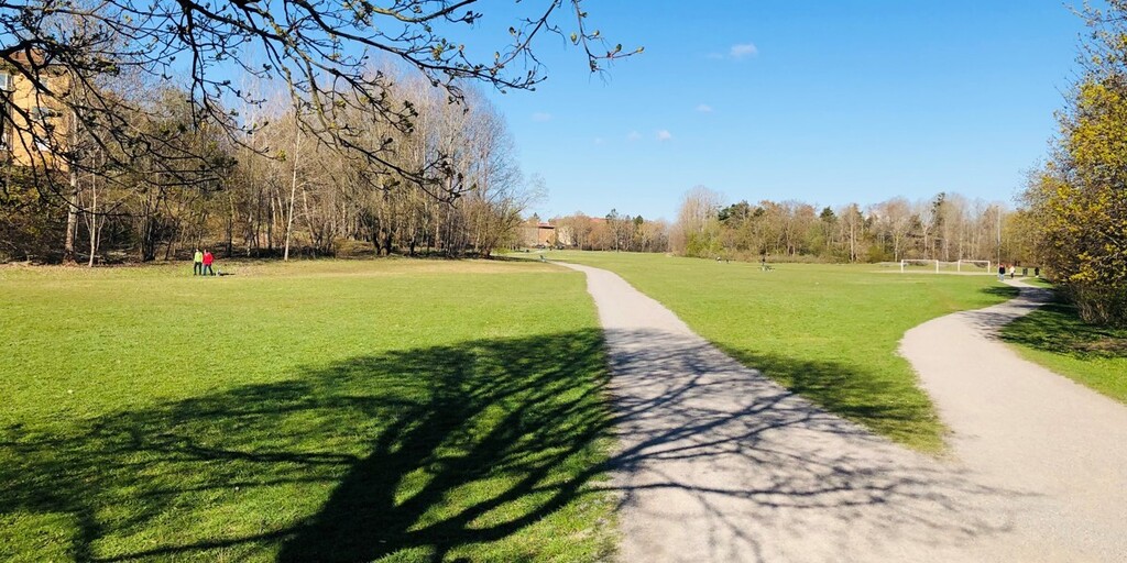 Nytorps gärde, one of many parks around