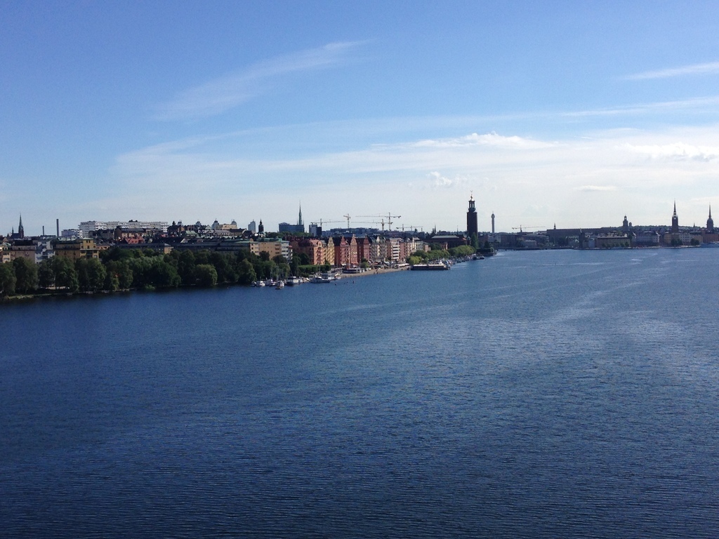 A morning walk, central Stockholm
