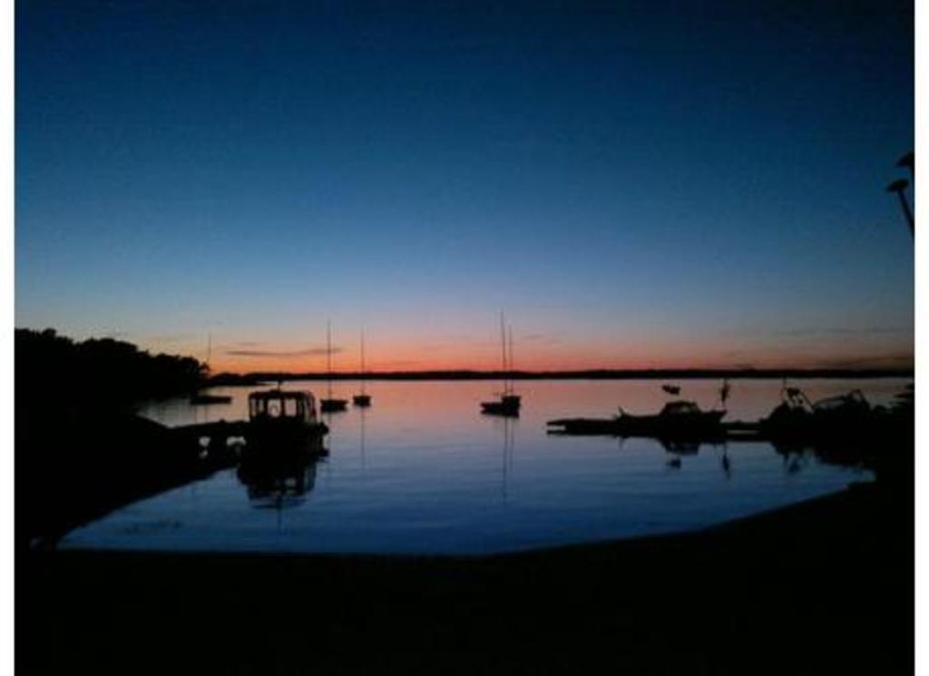 Amazing sunset, not a soul in sight.