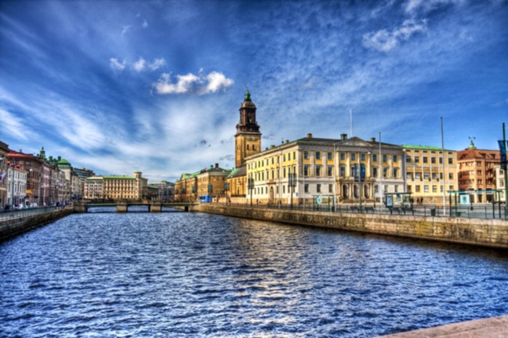 The beautiful city of Gothenburg (40 km)
