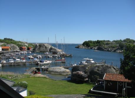 View from dinner table side - southeast