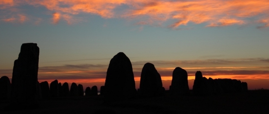 Ale stenar, Österlen. A famous nearby site in Skåne