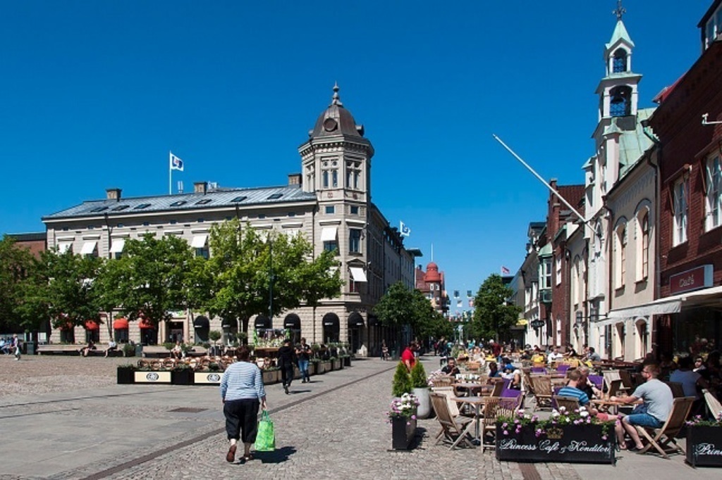 Skövde city centre